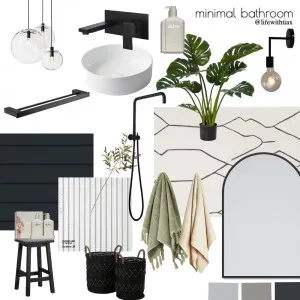 Bathroom mood board Interior Design Mood Board by lifewithtiax on Style Sourcebook