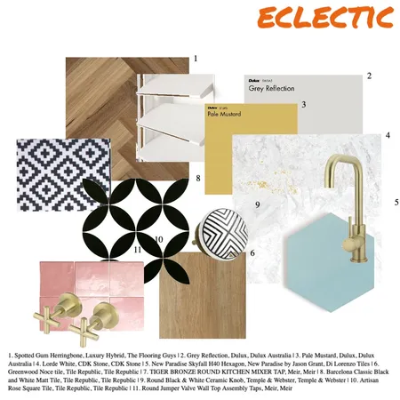 Eclectic Interior Design Mood Board by casey berrigan on Style Sourcebook