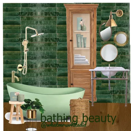 BATHROOM BEAUTY Interior Design Mood Board by WHAT MRS WHITE DID on Style Sourcebook