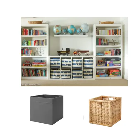 Cubed shelving for playroom Interior Design Mood Board by Careen on Style Sourcebook