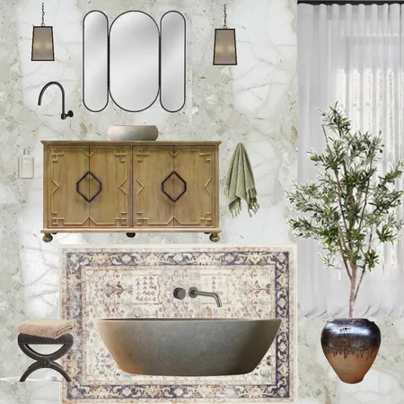 new bath 3 Interior Design Mood Board by livingquartersco on Style Sourcebook