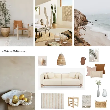 Mediterranean Mood Board Interior Design Mood Board by Kameronmariedesign on Style Sourcebook