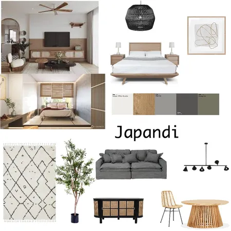 japandi style Interior Design Mood Board by Emilyfox on Style Sourcebook