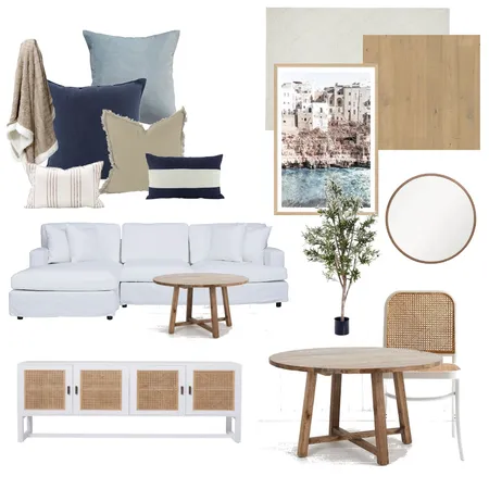 Living & Dining Room Interior Design Mood Board by issey.cincotta on Style Sourcebook