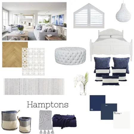 hamptons Interior Design Mood Board by Emilyfox on Style Sourcebook