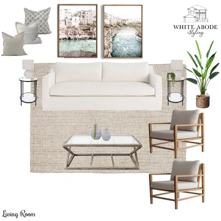 Wiggett - Living 3 Interior Design Mood Board by White Abode Styling on Style Sourcebook