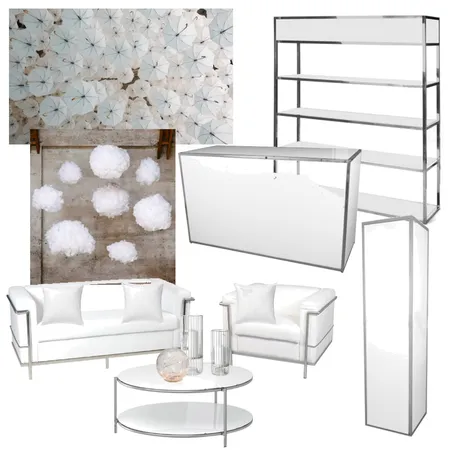 Monochromatic Interior Design Mood Board by kgermain on Style Sourcebook