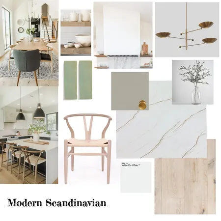 Modern Scandinavian Interior Design Mood Board by Rachel Santiago on Style Sourcebook