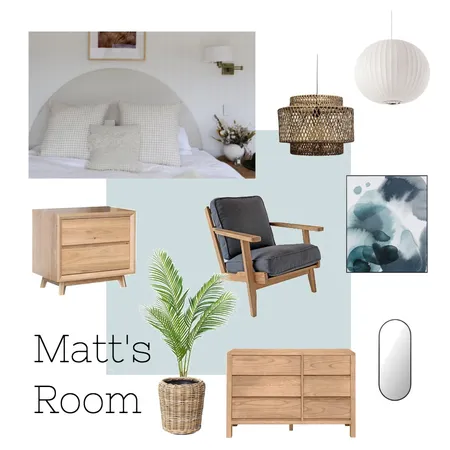 Matt's Bedroom Interior Design Mood Board by staceyloveland on Style Sourcebook