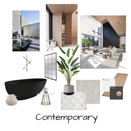Contemporary Interior Design Mood Board by Model Interiors on Style Sourcebook