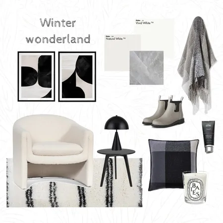 Winter wonderland Interior Design Mood Board by The Creative Advocate on Style Sourcebook