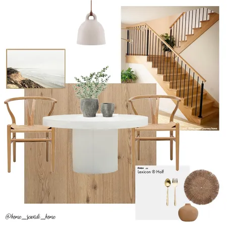 Dining (Version 1) Interior Design Mood Board by @home_scandi_home on Style Sourcebook