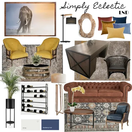 S&T-Simply Eclectic Interior Design Mood Board by leanne.nuen@gmail.com on Style Sourcebook