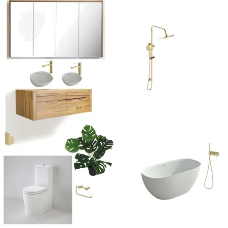 Mountford En-suite Bathroom Interior Design Mood Board by lawrie.property on Style Sourcebook