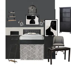 Blackroom Interior Design Mood Board by mel119 on Style Sourcebook