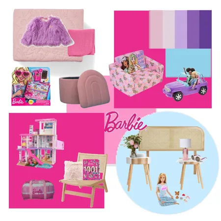 barbie Interior Design Mood Board by becfarr on Style Sourcebook