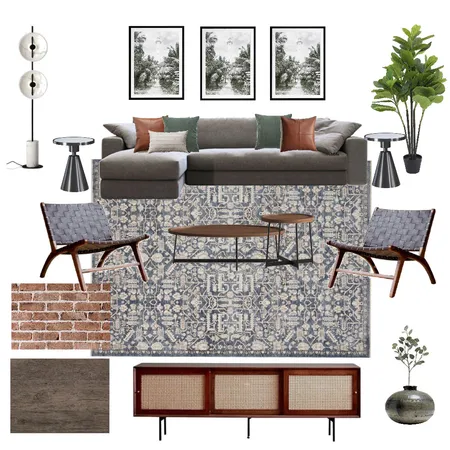 Living 3 Interior Design Mood Board by elane on Style Sourcebook