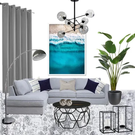 Berj Residence - Living Room Interior Design Mood Board by vingfaisalhome on Style Sourcebook