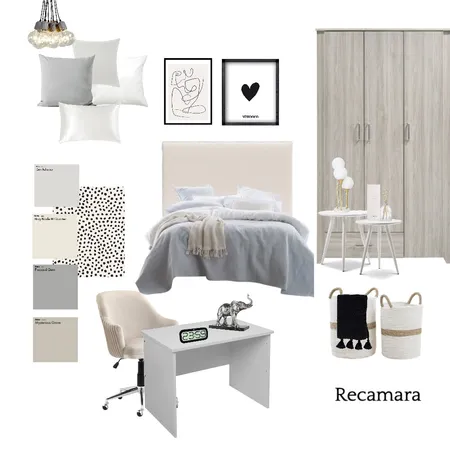 recamara niñas Interior Design Mood Board by reguadarrama on Style Sourcebook