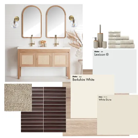 Danielle's Bathrom Interior Design Mood Board by Jacpot Design on Style Sourcebook
