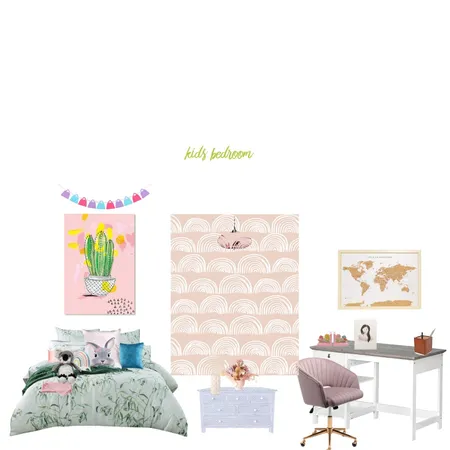 kids bedroom Interior Design Mood Board by Aesthetic Designer on Style Sourcebook