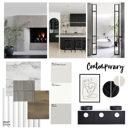 Contemporary Moodboard Interior Design Mood Board by Sarah Bragias on Style Sourcebook