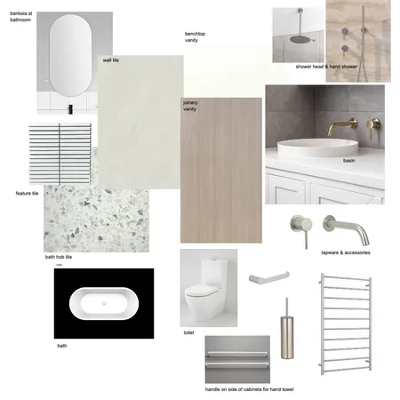 Banksia St - Bathroom Interior Design Mood Board by Michael Ong on Style Sourcebook