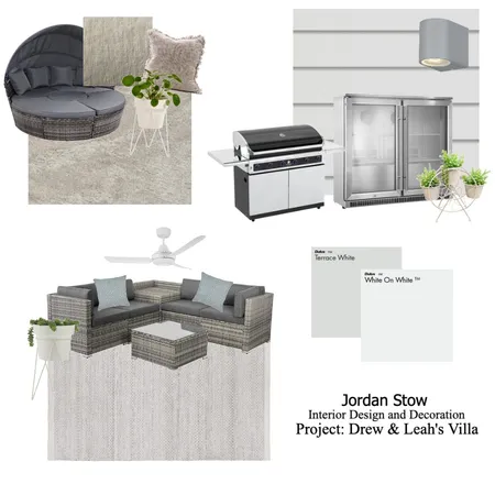 Drew & Leah's Terrace Sample Board Interior Design Mood Board by jordy.stow on Style Sourcebook