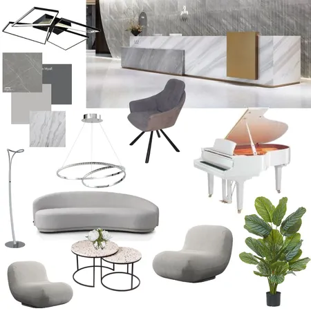 reception Interior Design Mood Board by DEPPY on Style Sourcebook