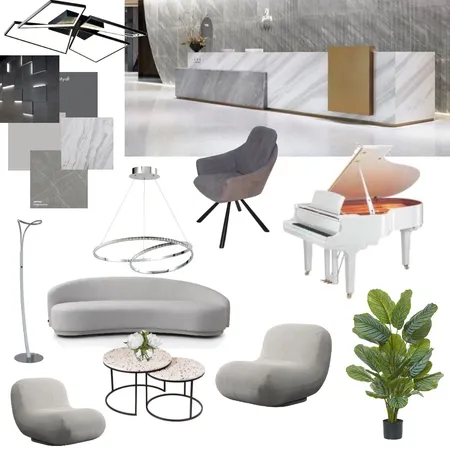 reception Interior Design Mood Board by DEPPY on Style Sourcebook