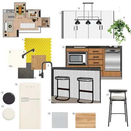 Kitchenette Interior Design Mood Board by carwal on Style Sourcebook