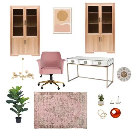 Home office Interior Design Mood Board by Elcharis Interior Design on Style Sourcebook