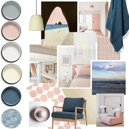 Triadic Colour Scheme Interior Design Mood Board by Amanda Tarbitt on Style Sourcebook
