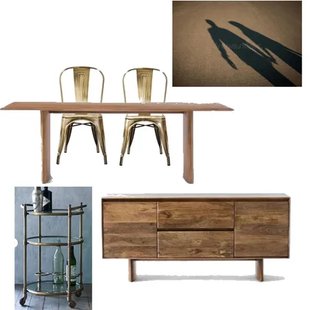 Brass dining room Interior Design Mood Board by dvhop@bigpond.net.au on Style Sourcebook