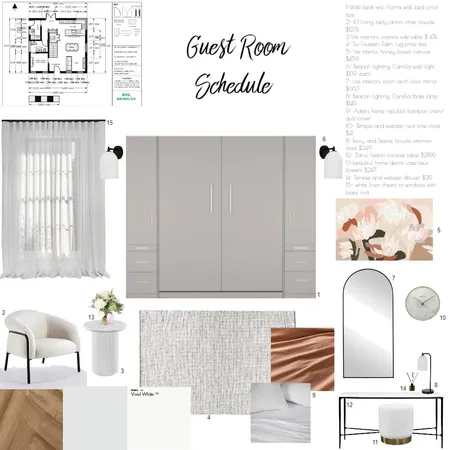 guest room Interior Design Mood Board by scontera on Style Sourcebook