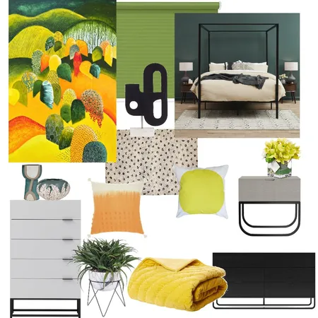 Bedroom edgy modern Interior Design Mood Board by andrea.moser@bigpond.com on Style Sourcebook
