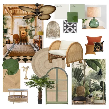 Tropical Mood Board Interior Design Mood Board by Rose Adams on Style Sourcebook