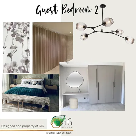 guest bedroom 2 Interior Design Mood Board by Nadine Meijer on Style Sourcebook