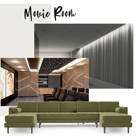 movie room Interior Design Mood Board by Nadine Meijer on Style Sourcebook