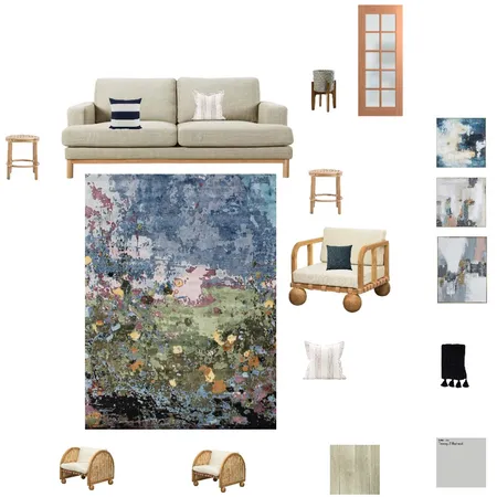 Boho chic style Interior Design Mood Board by 'NoellaKay on Style Sourcebook