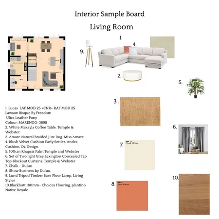 Interior Design Sample Interior Design Mood Board by Interiors By Paul on Style Sourcebook