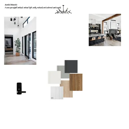 Accented Achromatic Interior Design Mood Board by channabramson on Style Sourcebook