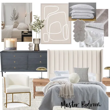 City Apartment Master Bed #2 Interior Design Mood Board by The Property Stylists & Co on Style Sourcebook