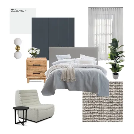 Mitcham Master Bedroom Interior Design Mood Board by Jas and Jac on Style Sourcebook