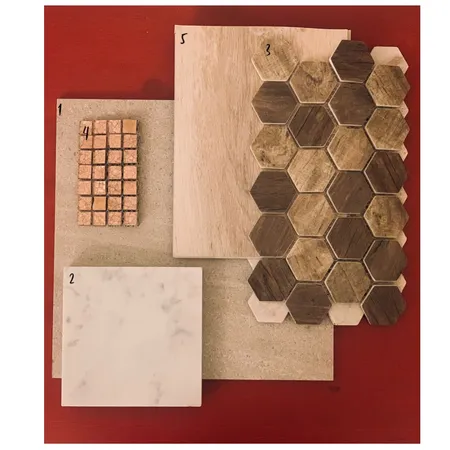 Material Board Interior Design Mood Board by Shajulu on Style Sourcebook