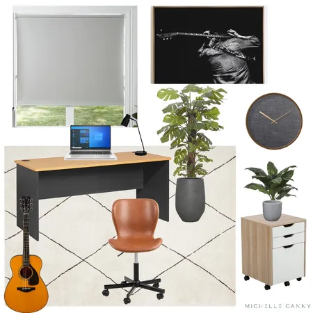 Revised Office Mood Board - Emma Bignell Interior Design Mood Board by Michelle Canny Interiors on Style Sourcebook