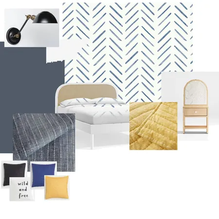 Maisie's Room v5 Interior Design Mood Board by alexnihmey on Style Sourcebook