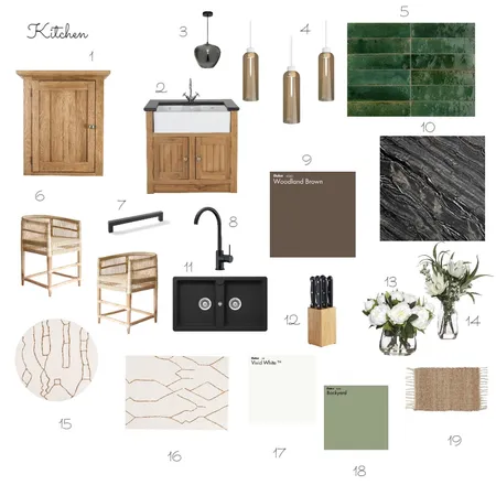 Kitchen Interior Design Mood Board by Sarah Falconer on Style Sourcebook