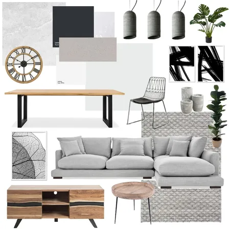 Living/Dining Interior Design Mood Board by Talias99 on Style Sourcebook