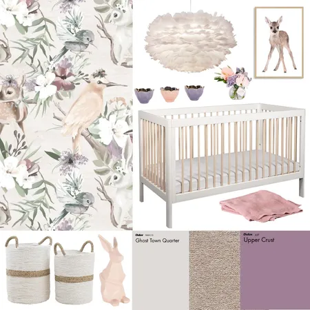Woodland Nursery Interior Design Mood Board by HLSDesign on Style Sourcebook